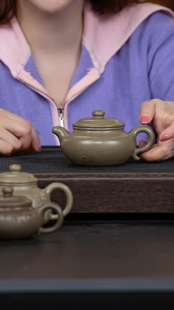 【闪购商品】紫砂茶壶挑纯青段大亨仿古