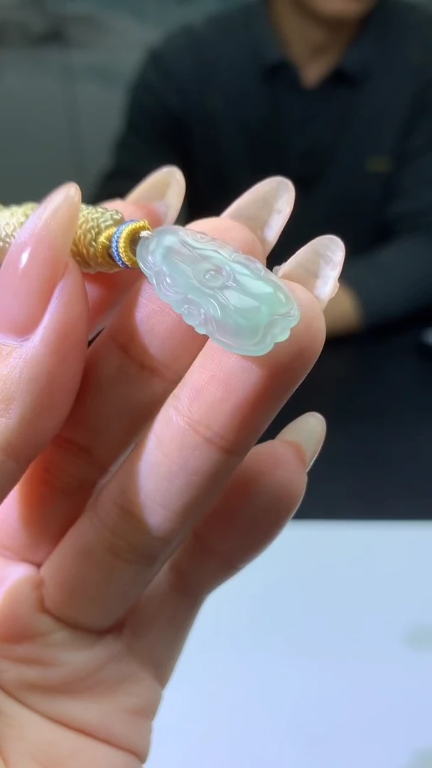 【闪购商品】翡翠颈饰未镶嵌002ee-JJ 荷叶5