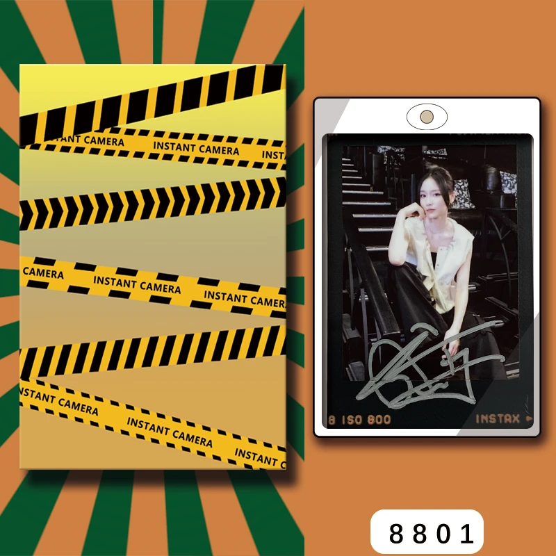 D8801【成果】 正品拍立得照片 黑金