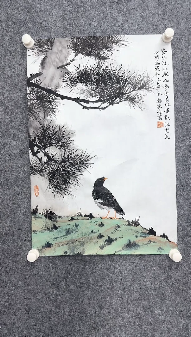 国画ST-ZZF老师绘画作品