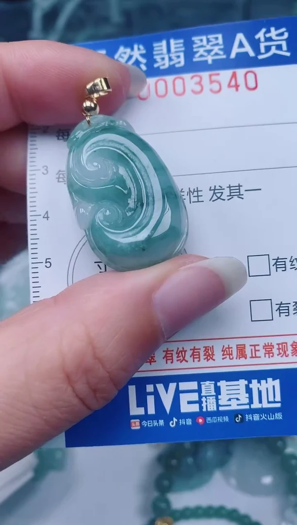 颈饰未镶嵌翡翠00003540