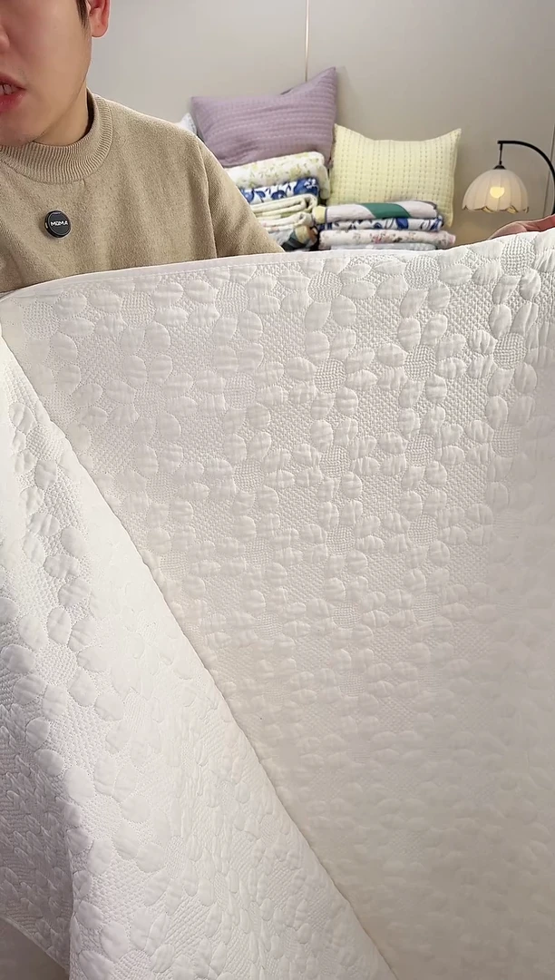 棉太阳花180*200单床盖纯棉