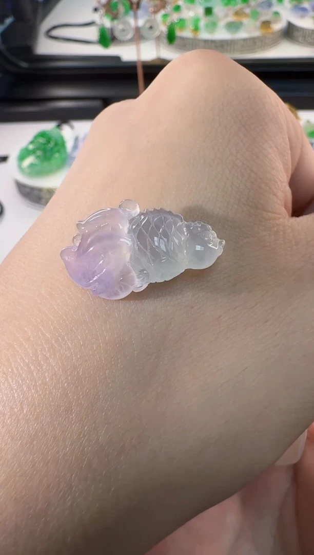 颈饰未镶嵌翡翠缅甸A货翡翠