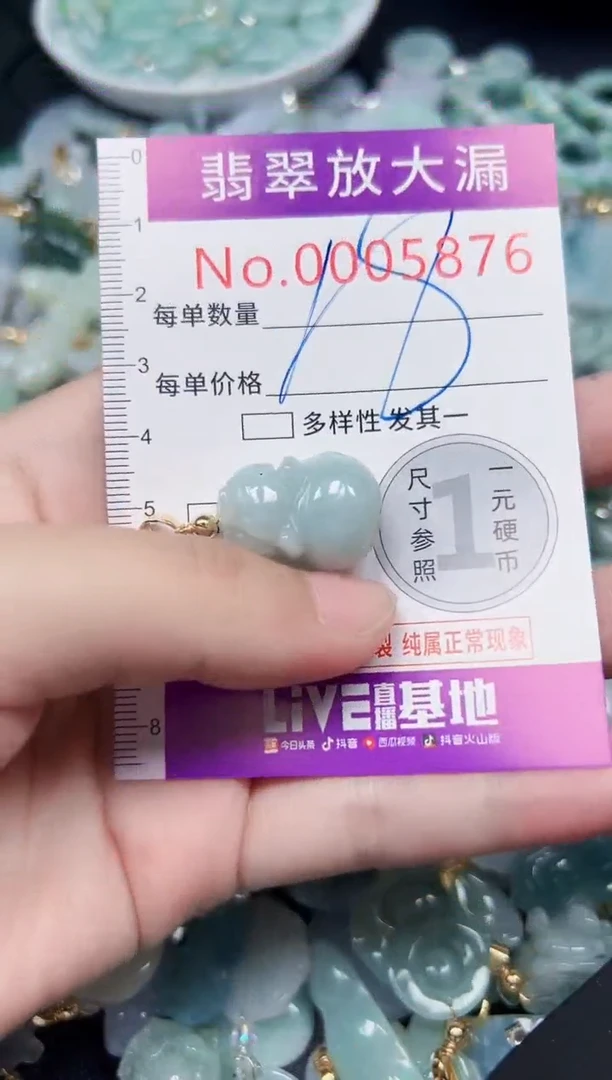 颈饰未镶嵌翡翠5876