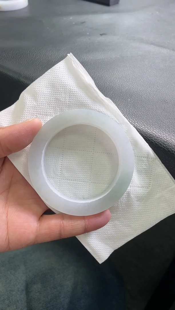 未镶嵌手镯定制翡翠快*辉手镯