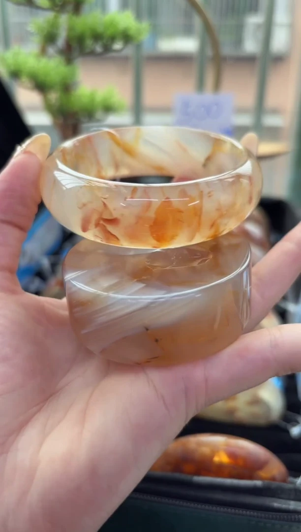 未镶嵌手镯石英质玉C58(60圈赠送镯心)