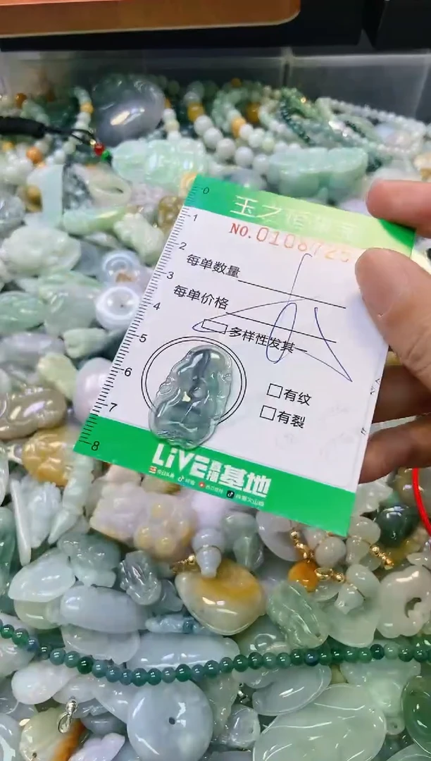 翡翠未镶嵌颈饰闪购0108725多样性发其一