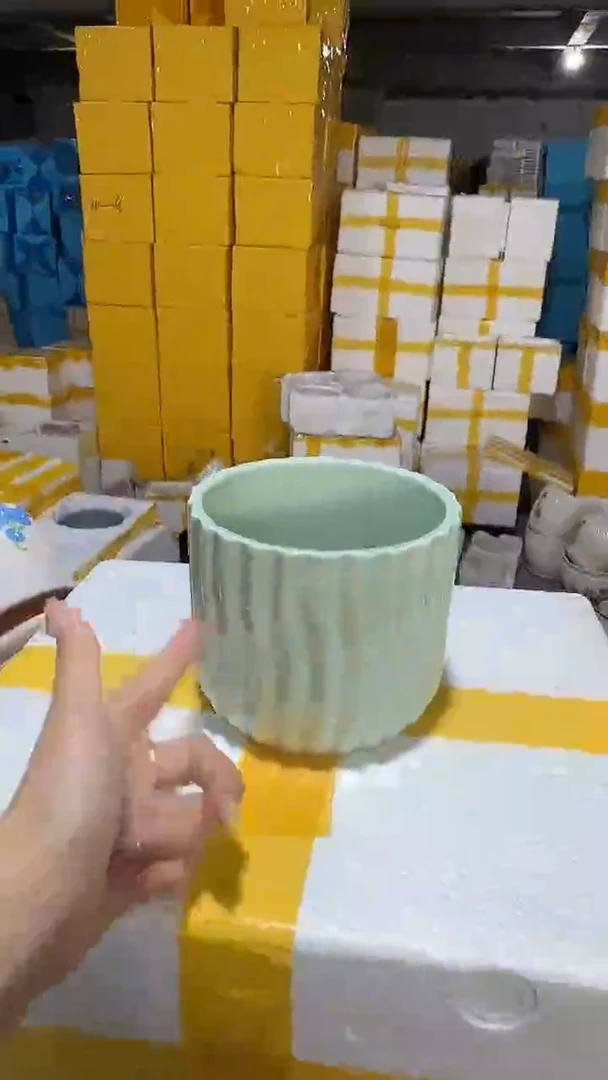 高温陶瓷花盆+Q74