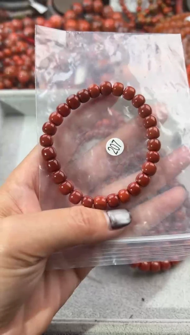 未镶嵌手串南红玛瑙7+