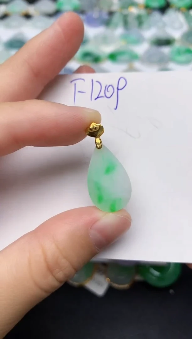 颈饰未镶嵌翡翠天然缅甸A货翡翠百元以上9元证书费自理