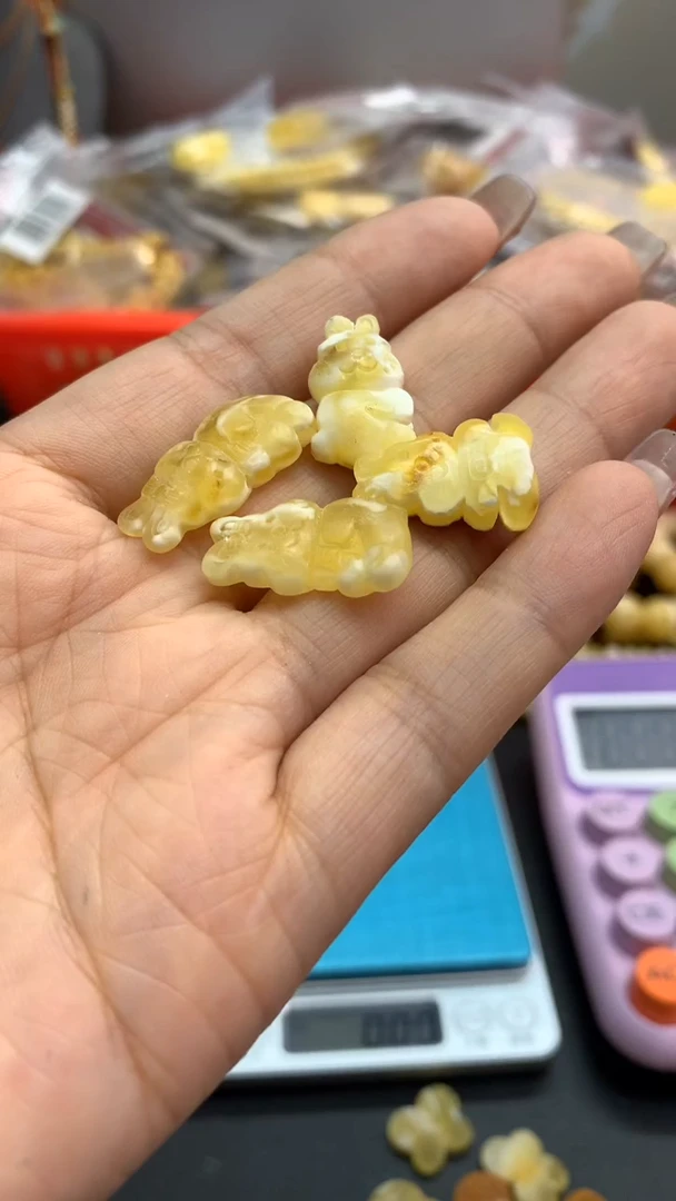 未镶嵌琥珀珠宝奇石705多样性发其一默认有瑕