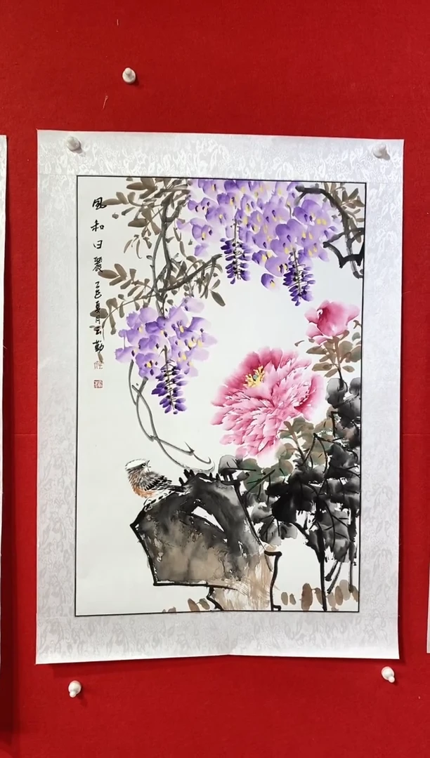 国画国画NYQ杰牛云勤老师作品