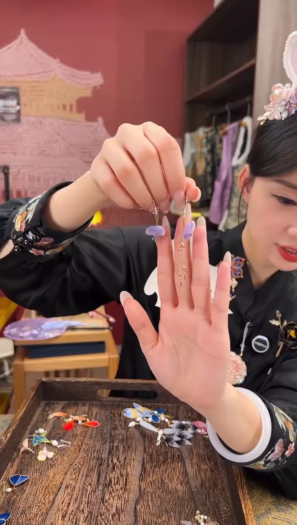 【闪购商品】刺绣苏绣世家非遗手工（耳环）