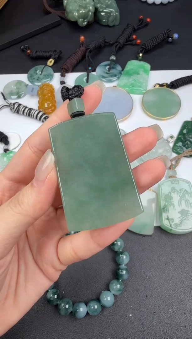 吊坠(不含链)未镶嵌翡翠翡翠饰品-165