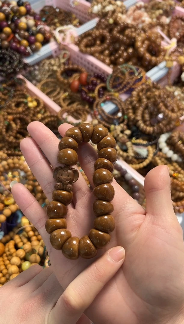 手串库克库克蒜瓣大肠手串15.5mm左右