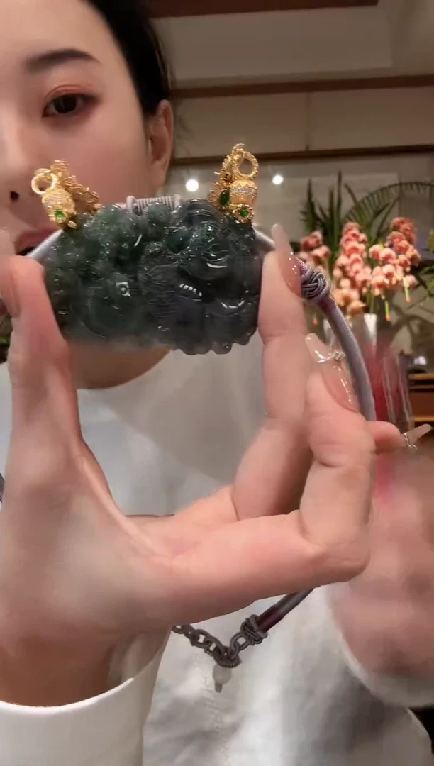 【闪购商品】翡翠颈饰未镶嵌国风