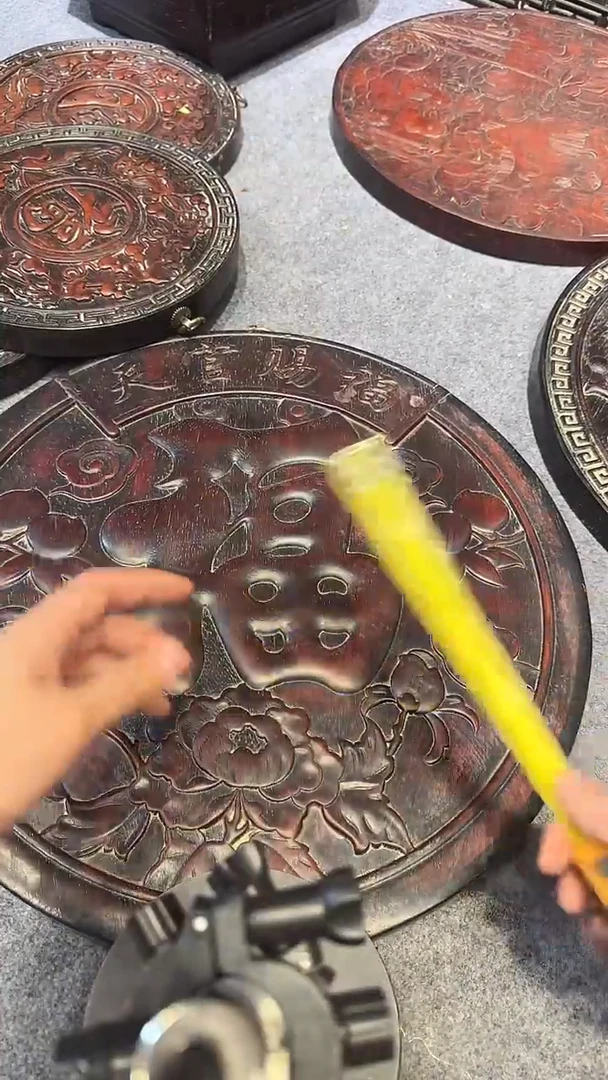 香榧木紫檀拆件雕刻板以直播间实物为准