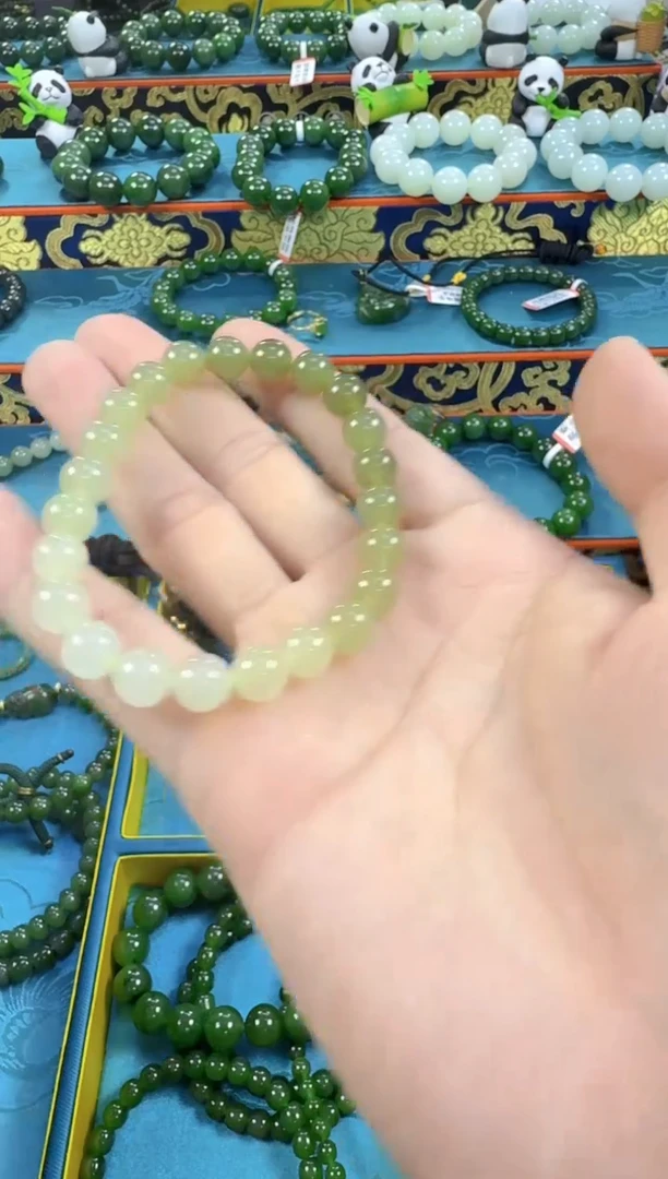 未镶嵌手串和田玉25
