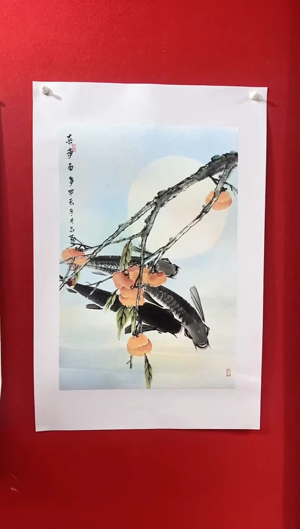 国画国画NYQ杰牛云勤老师作品
