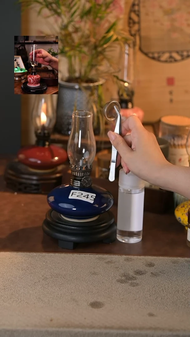 景德镇陶瓷香薰灯摆件