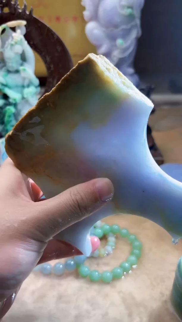 未镶嵌挂件翡翠A货张麦8409