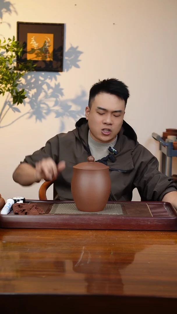 宜兴原矿紫砂茶叶罐