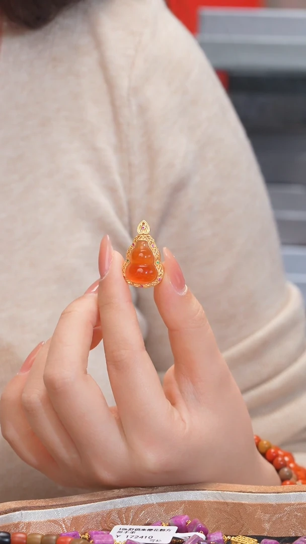 【闪购商品】玛瑙/玉髓吊坠不含链银S925镶嵌多样性发@@P8913