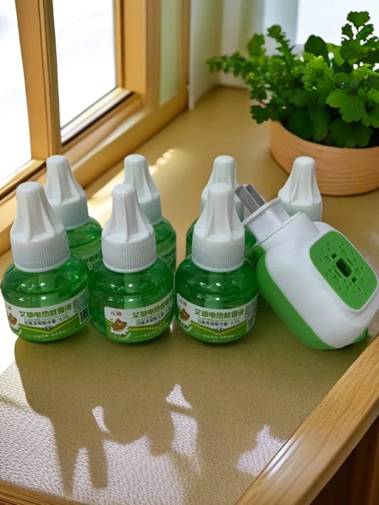 【6液1器】电热蚊香液无味婴儿童孕妇驱蚊水灭蚊器家用插电式