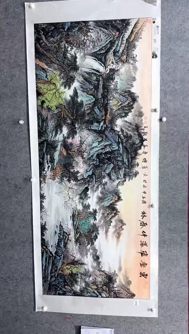 国画张传亭老师的作品3