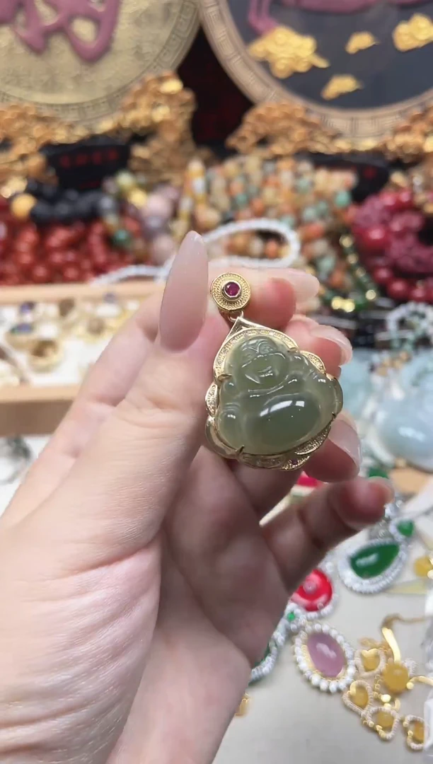 吊坠(赠链)未镶嵌和田玉多样性发货拍一发一