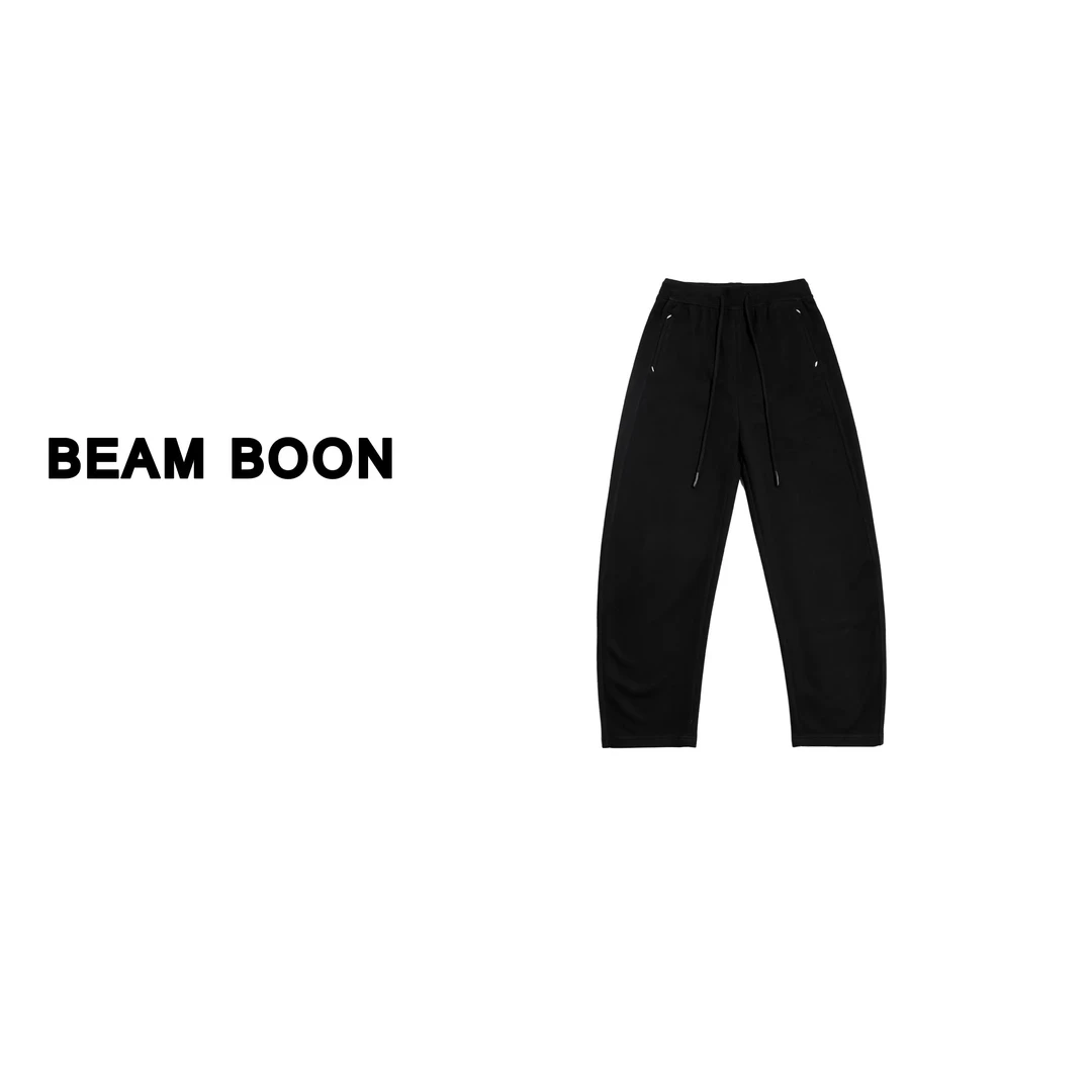 Beam Boon | 【波士顿四色】加厚羊绒醋酸马吉*休闲香蕉裤秋冬
