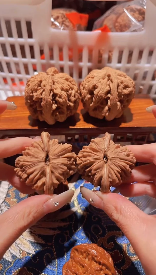 把件文玩核桃031 四座楼44