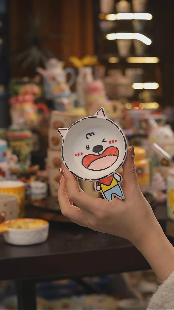 景德镇釉下彩绘设计师款式陶瓷