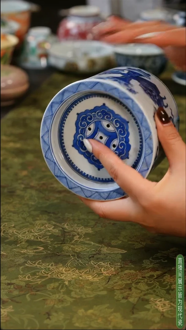 九**叔精品瓷片 文心窑器