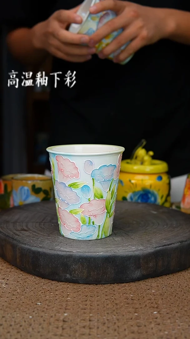 釉下彩168手工高温陶瓷
