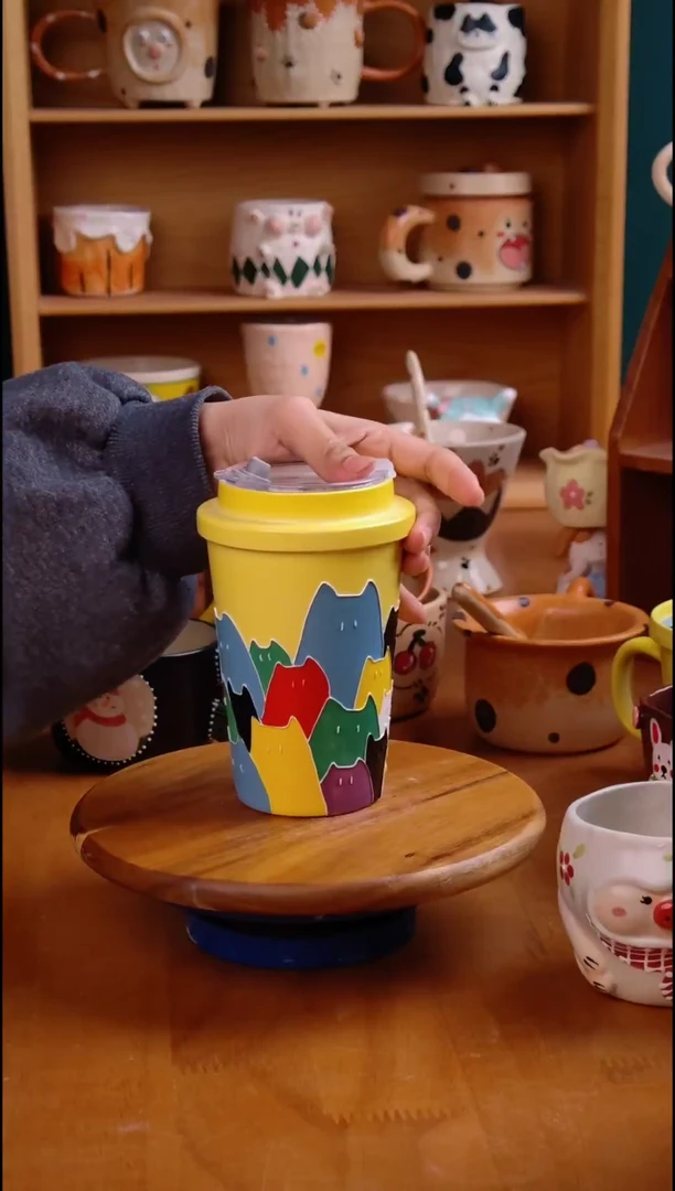 摆件陶景德镇手工原创陶瓷