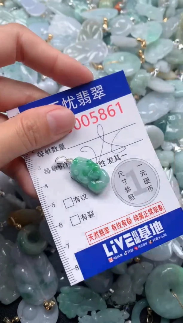 颈饰未镶嵌翡翠5861