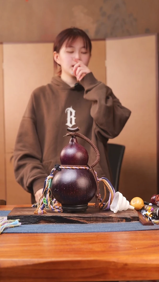 1929号链接精品大漆葫芦现货现发[一物一拍]