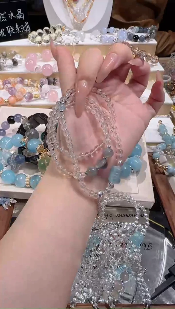 项链未镶嵌水晶多样性发一