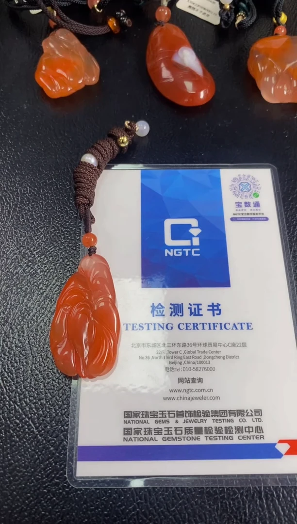 颈饰未镶嵌南红玛瑙随行B51/南红吊坠/2006/1件