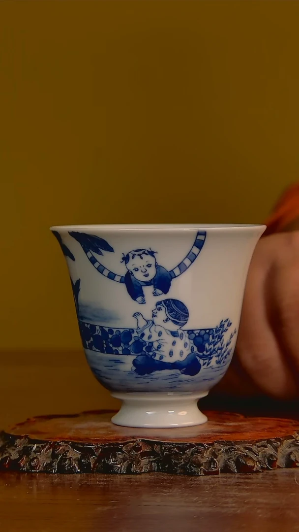 【闪购商品】杯手工手绘杯杯很美丽