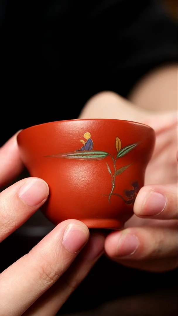 紫砂周边葫芦禅意杯