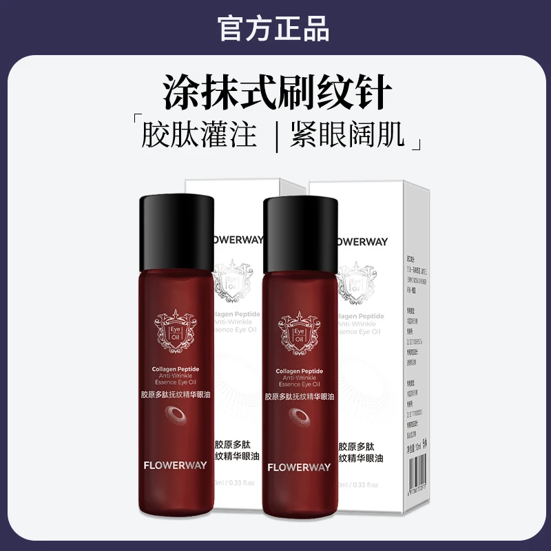 【雪雪推荐  到手2瓶】眼油胶原多肽抚纹精华双重植物A醇三型淡化纹