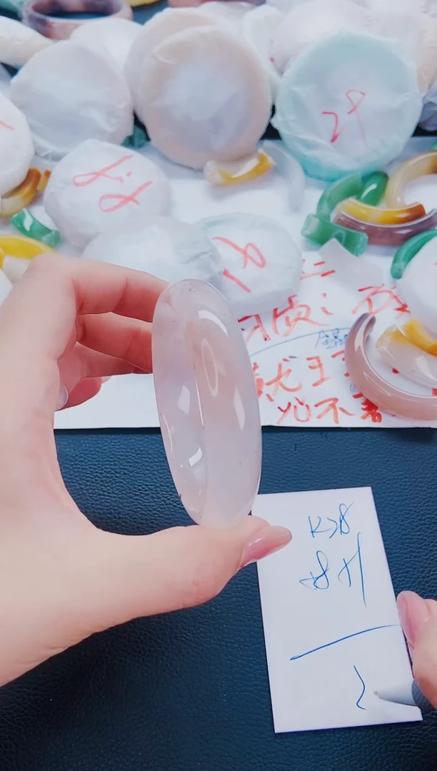 石英质玉手镯未镶嵌K218-58-59