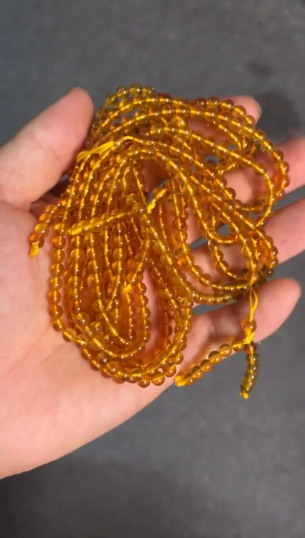 琥珀未镶嵌珠宝奇石/无优化/多样性发一件/无证书5mm