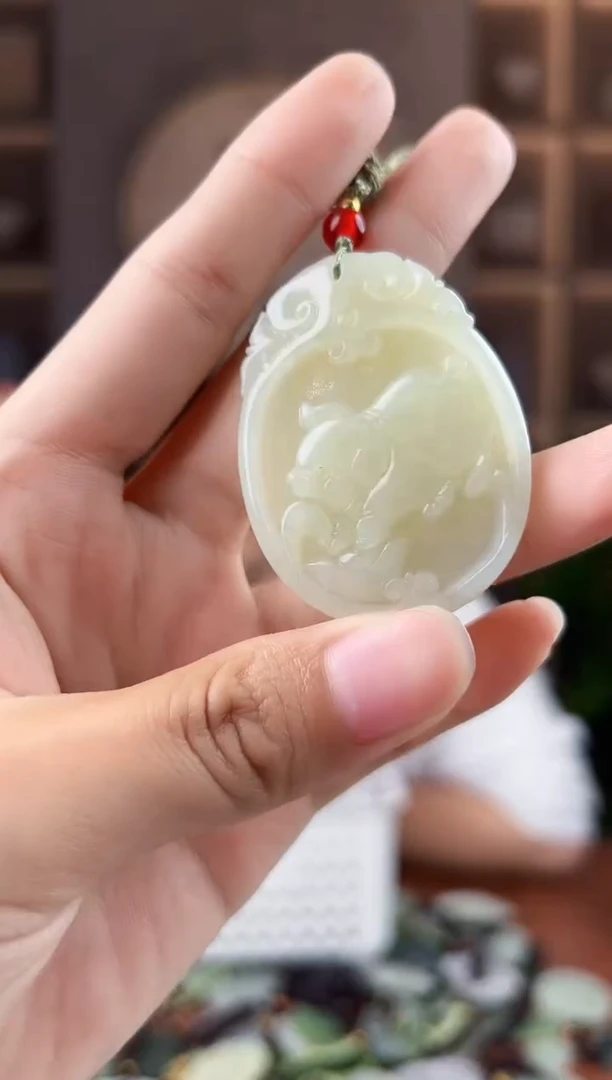 未镶嵌和田玉挂件拍一发一，拍一发一，