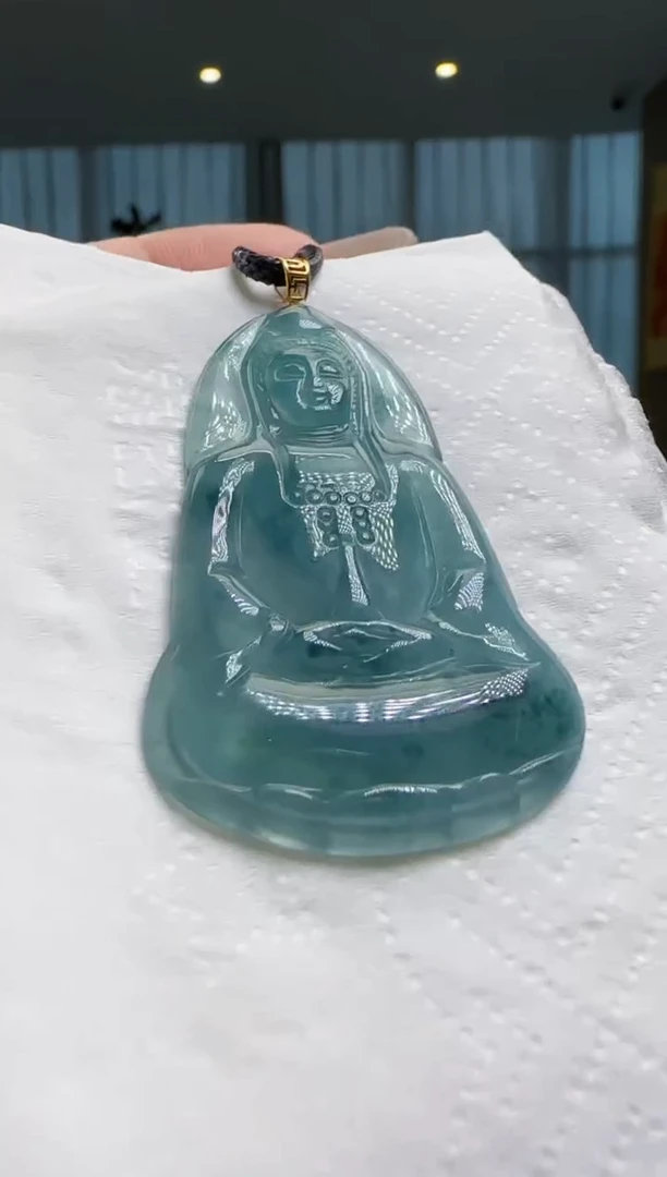 【闪购商品】翡翠18K金镶嵌颈饰多样性发其一YJ@@60B7J15073