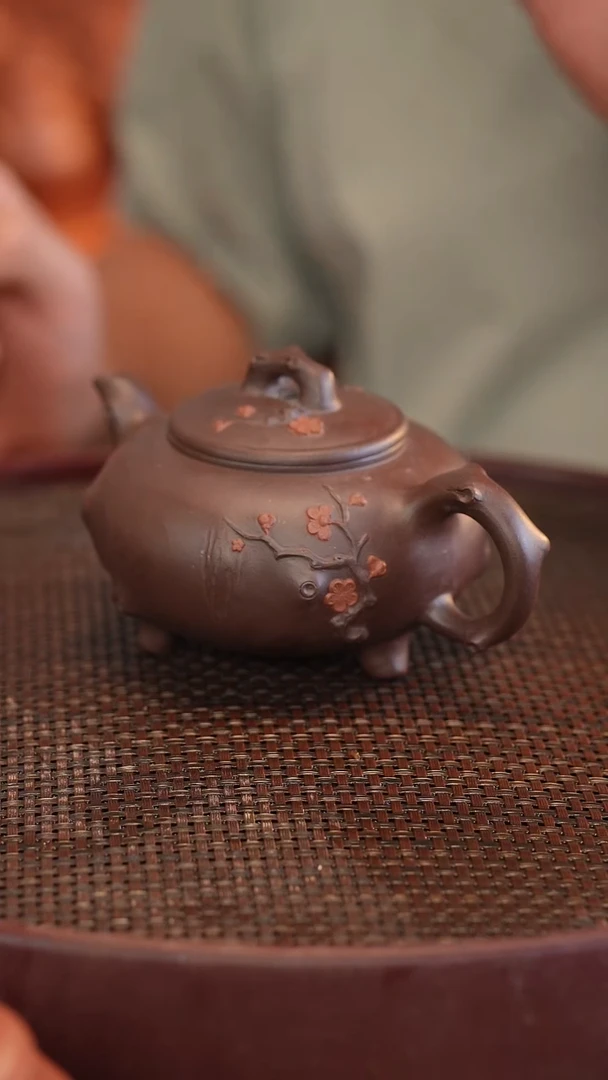 茶壶紫砂原矿手工制作330cc