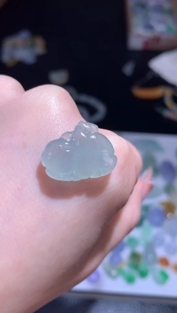 未镶嵌定制翡翠唐马