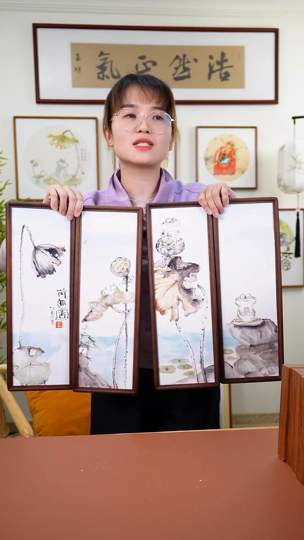 横款鹿鸣现代美术馆-张志城老师作品